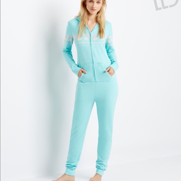 light blue onesie